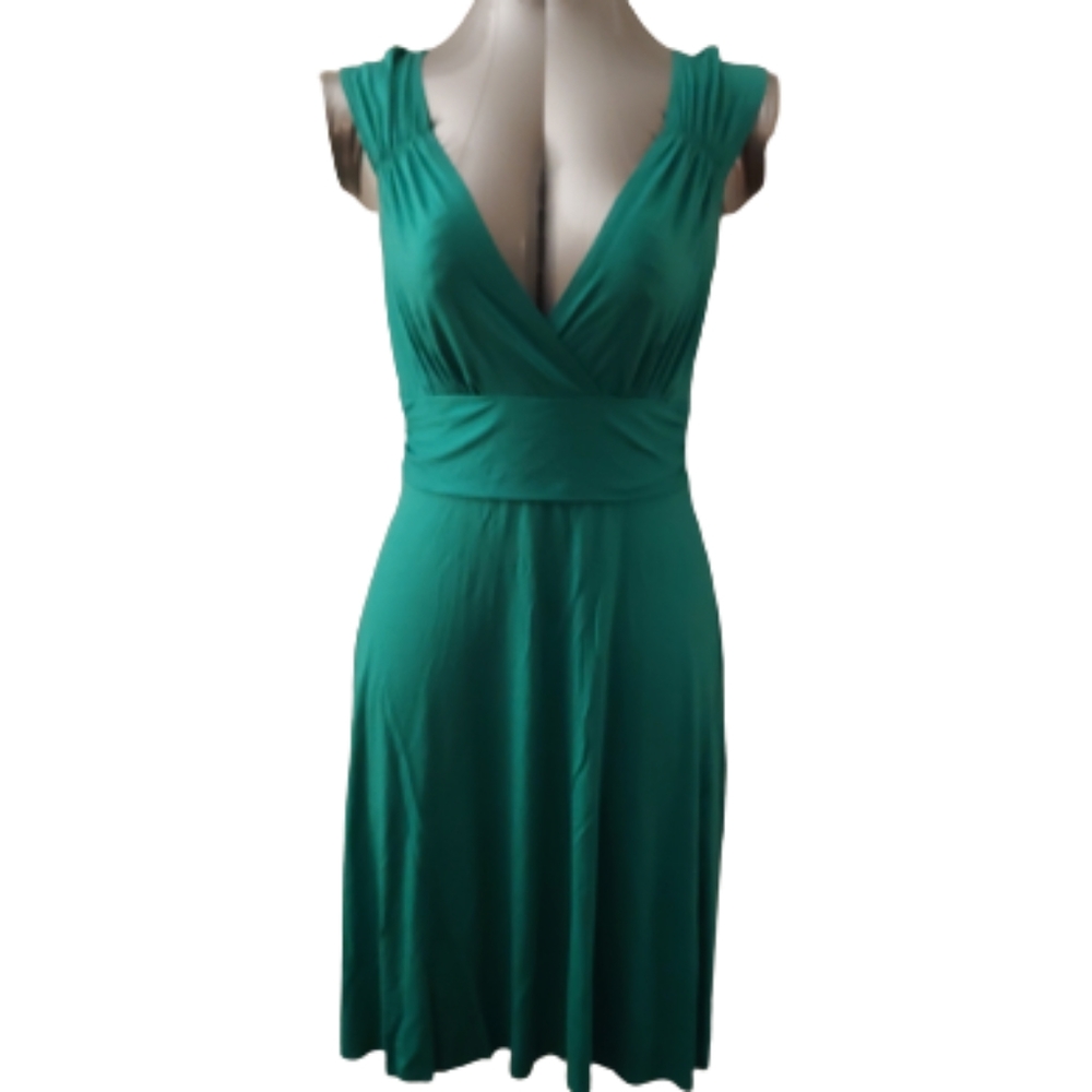 Three dots green dress - Picture 1 of 7